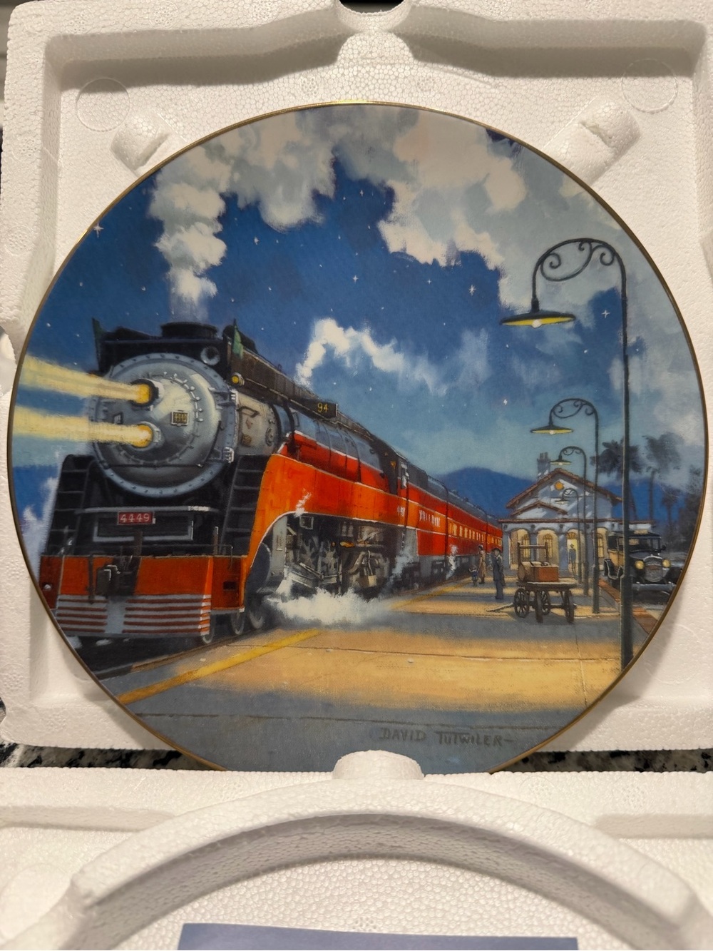 Hamilton Collection Decorative Plate - Starlight Limited